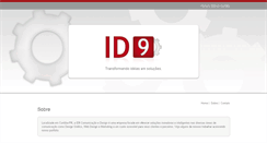 Desktop Screenshot of id9.com.br